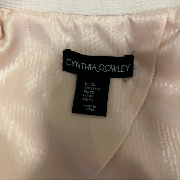 Cynthia Rowley One Button Blazer Sz XS - Picture 4 of 12